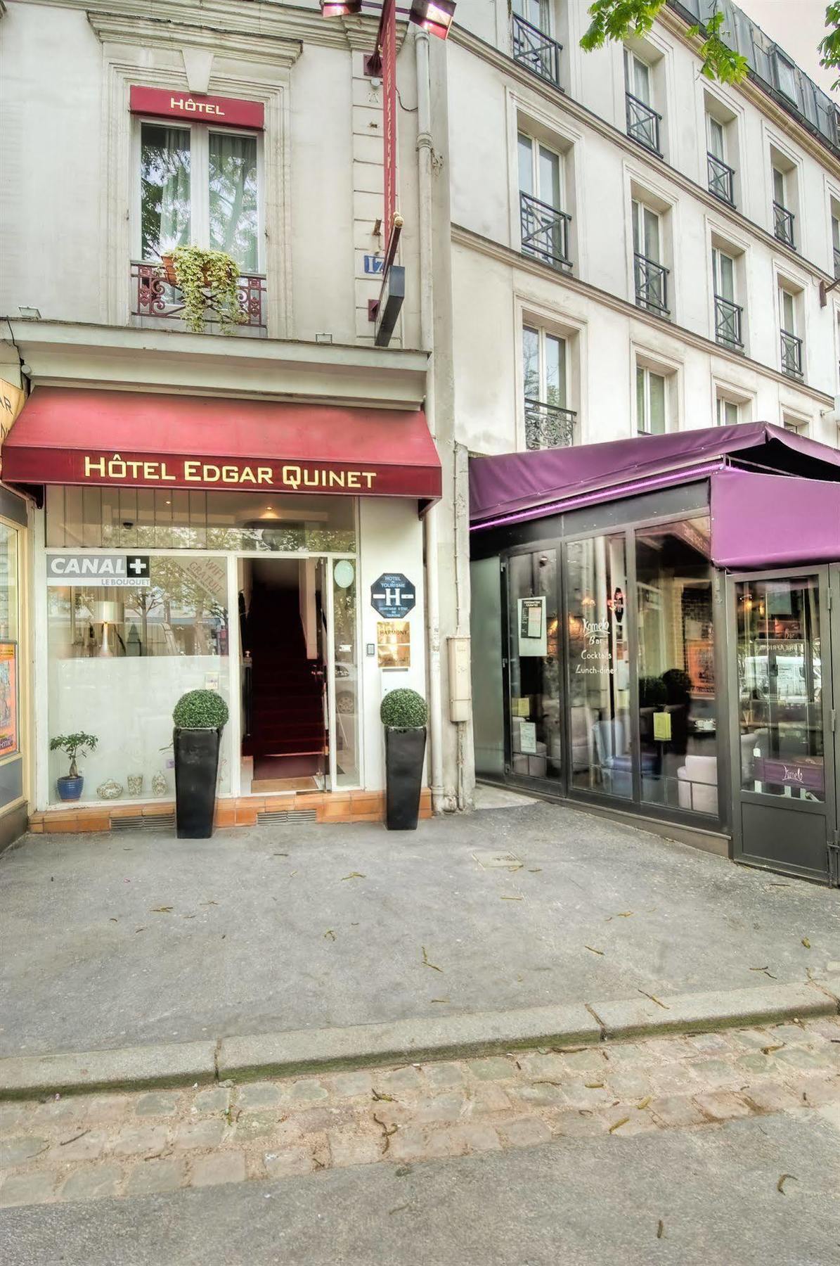 Hotel Edgar Quinet Париж Экстерьер фото